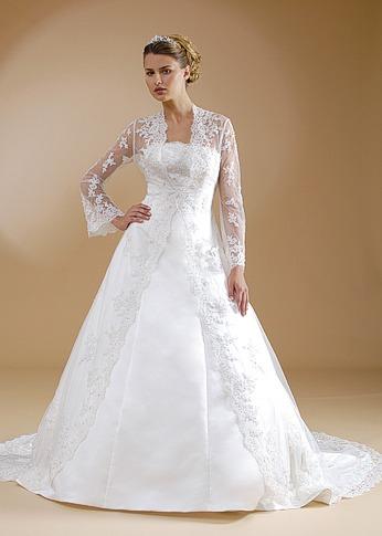 Ten Dazzling Long Sleeve Wedding Dresses