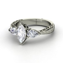 marquise-whitesapphire-14k-white-gold-ring-with-diamond