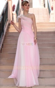 pink_one_shoulder_2012_cheap_wedding_dress