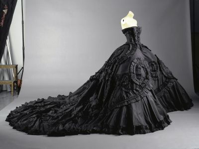 best black wedding dresses