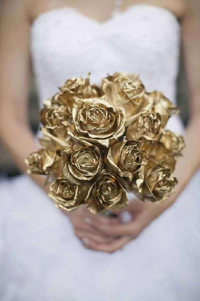 wedding in gold
