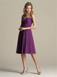 1. Sweetheart Neckline Strapless Knee Length Dress for Spring
