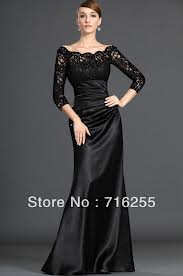 3. Three Quarter Sleeved floor Length Dress for Winter