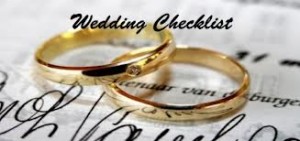 Ten Last Minute Wedding Day Checklist Items