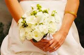 white wedding flowers