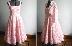 1. A Vintage Style Dress