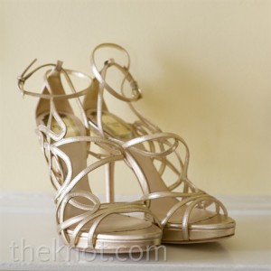 1.Strappy Heels