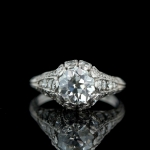 3. Simple Diamond Ring