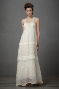 4. Bohemian Wedding Gown