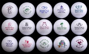 5. Wedding Golf Balls