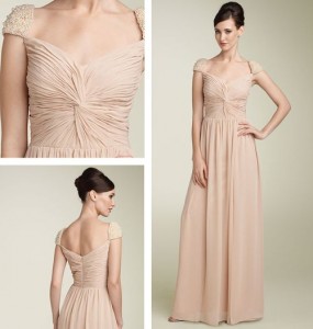 9. Grecian Bridesmaid Dress