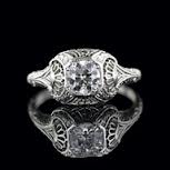 Ten Beautiful Edwardian Engagement Rings to Choose From