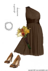 Top 10 Flirty and Fun Brown Bridesmaid Dresses