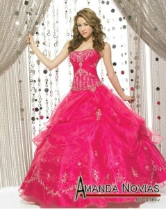 Ball_gown_hot_pink_wedding_dress_with