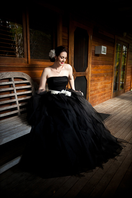 black off shoulder bridesmaid dress