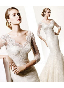 Simple-Lace-Long-Sleeve-Wedding-Dresses-2012