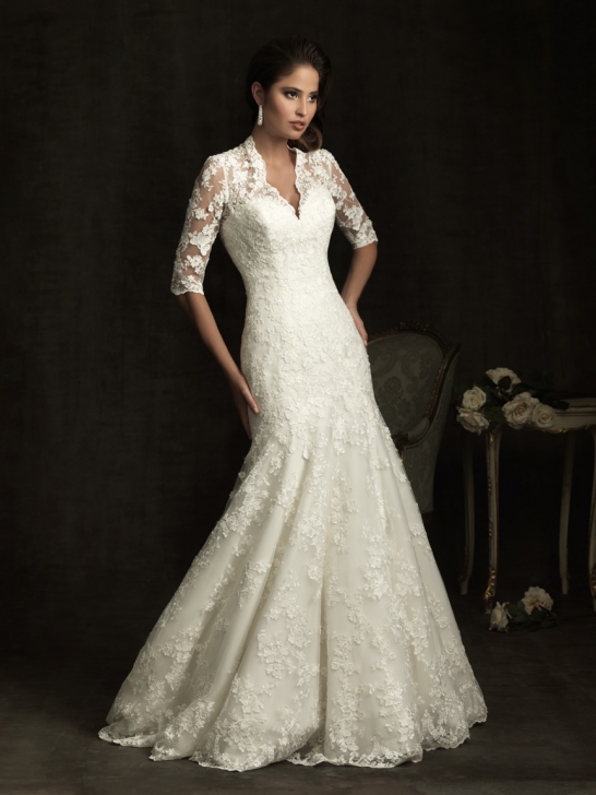Ten Beautiful Lace Wedding Dresses – BestBride101