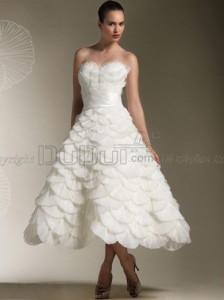 princess-strapless-sweetheart-natural-tea-length-wedding-dresses-with-sash-1_1_1