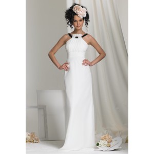 simple-sheath-halter-floor-length-chiffon-wedding-dress-for-bride