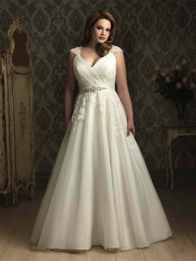 plus size wedding dresses