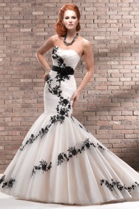 black wedding dresses