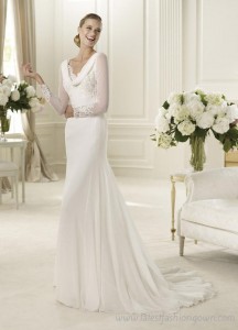 winter wedding dress