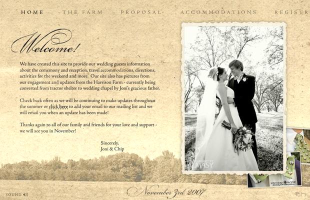 Wedding Website Examples: Creating Memories for Keeps ...