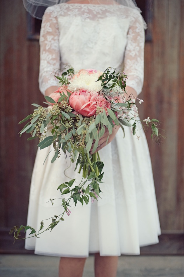 Cascading Wedding Bouquet
