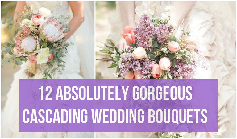 Cascading Wedding Bouquet