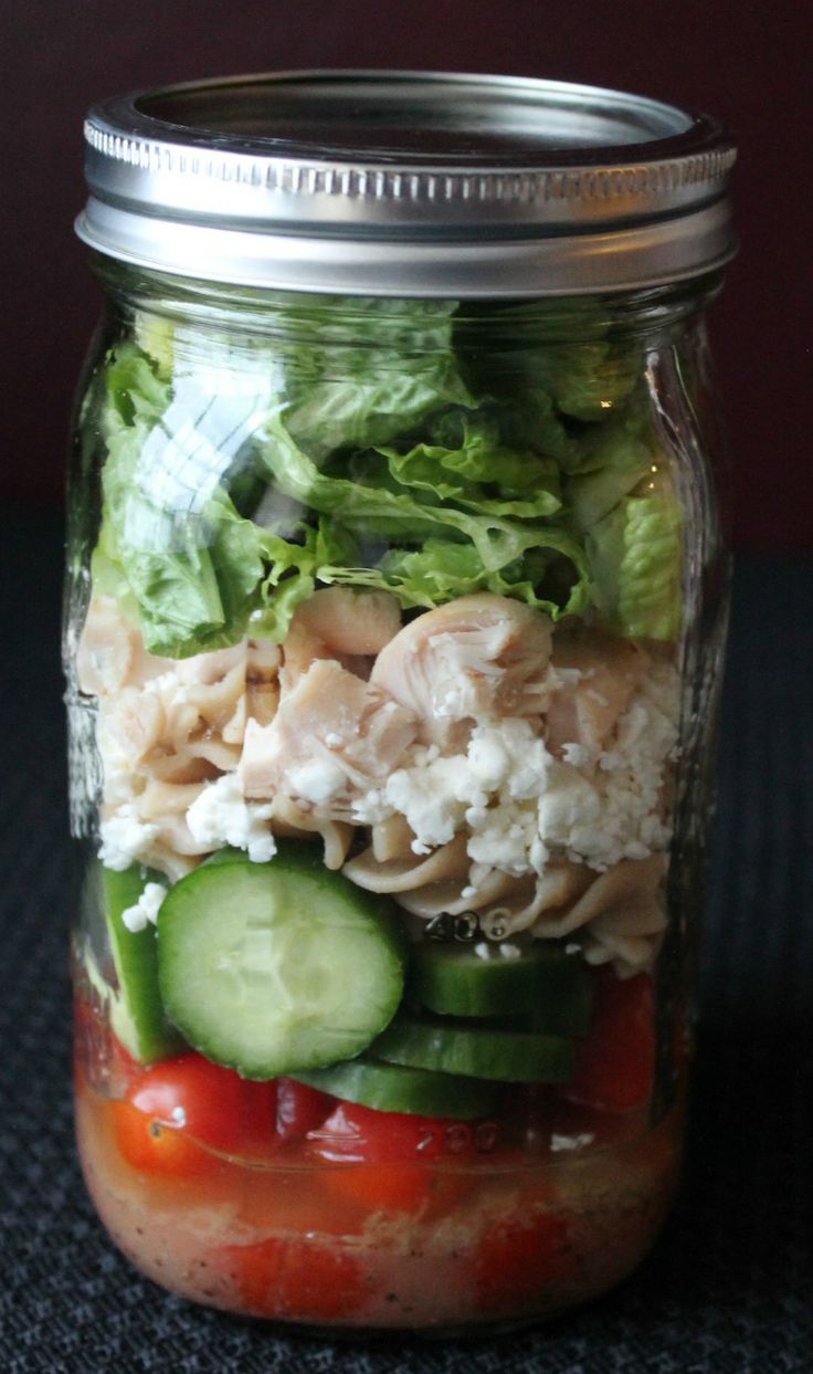 mason jar salad